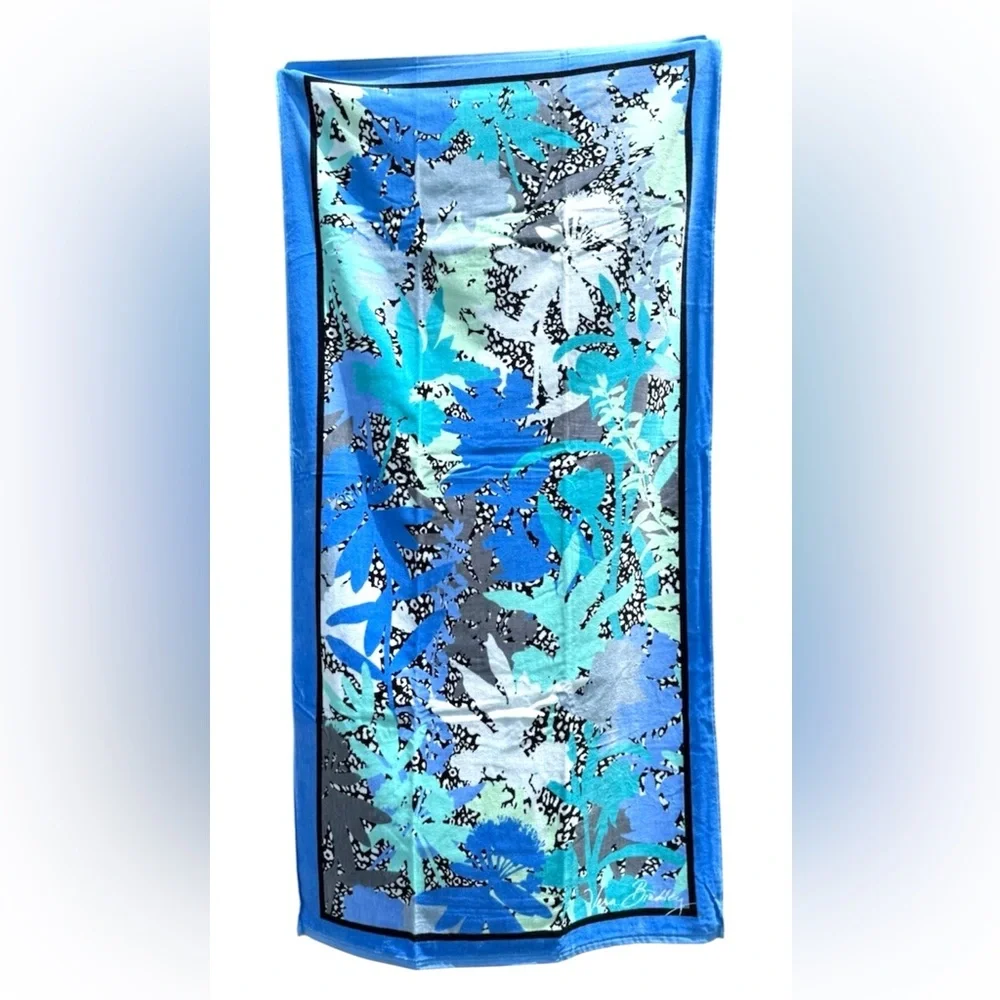 NWT Vera Bradley Camofloral Cheetah Beach Towel Cheetah Print Beach Towel